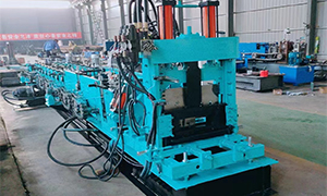 Roll forming machine case
