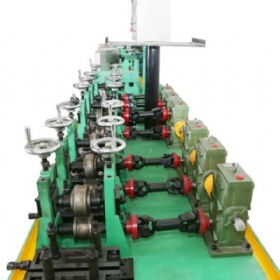 Steel pipe making machine for decorative pipe