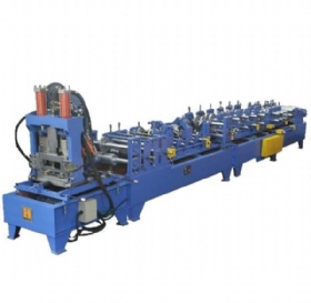 Factory price CZ Purlin Roll Production Line for Automatic Interchangeable 1-3mm 300mm  Metal Forming Machine