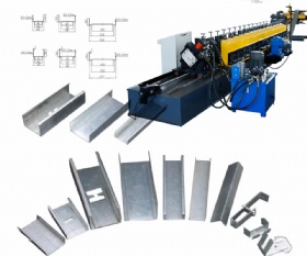cold roll process for floor deck roll forming machine